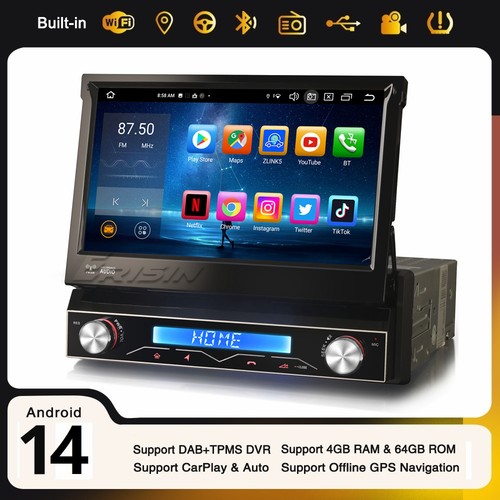 1din cœurs android 14 0 - 7", 8