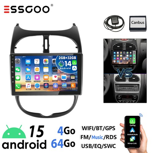 64g android autoradio - 64g, 15